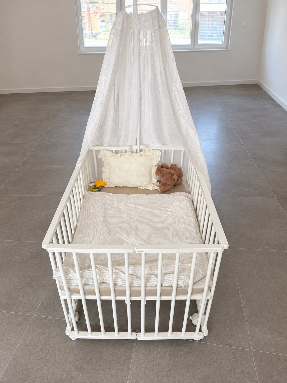 Babybox op wieltjes opvouwbaar, Kinderen en Baby's, Ophalen, Zo goed als nieuw