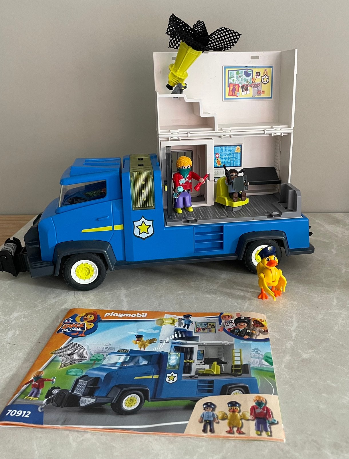 Des canards de voiture de police Playmobil sur appel, Enlèvement ou Envoi, Utilisé