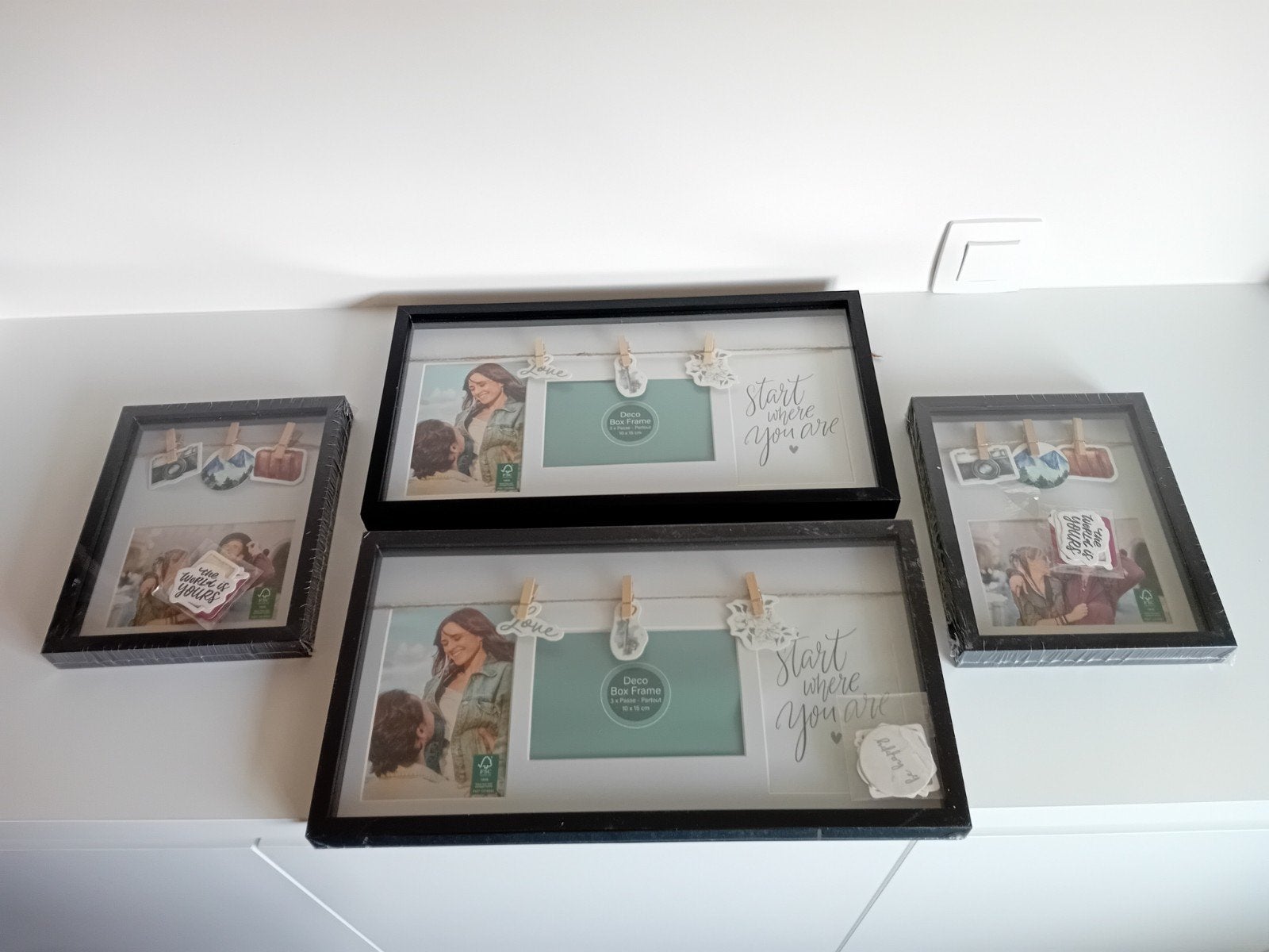 4 fotokaders, Ophalen, Nieuw