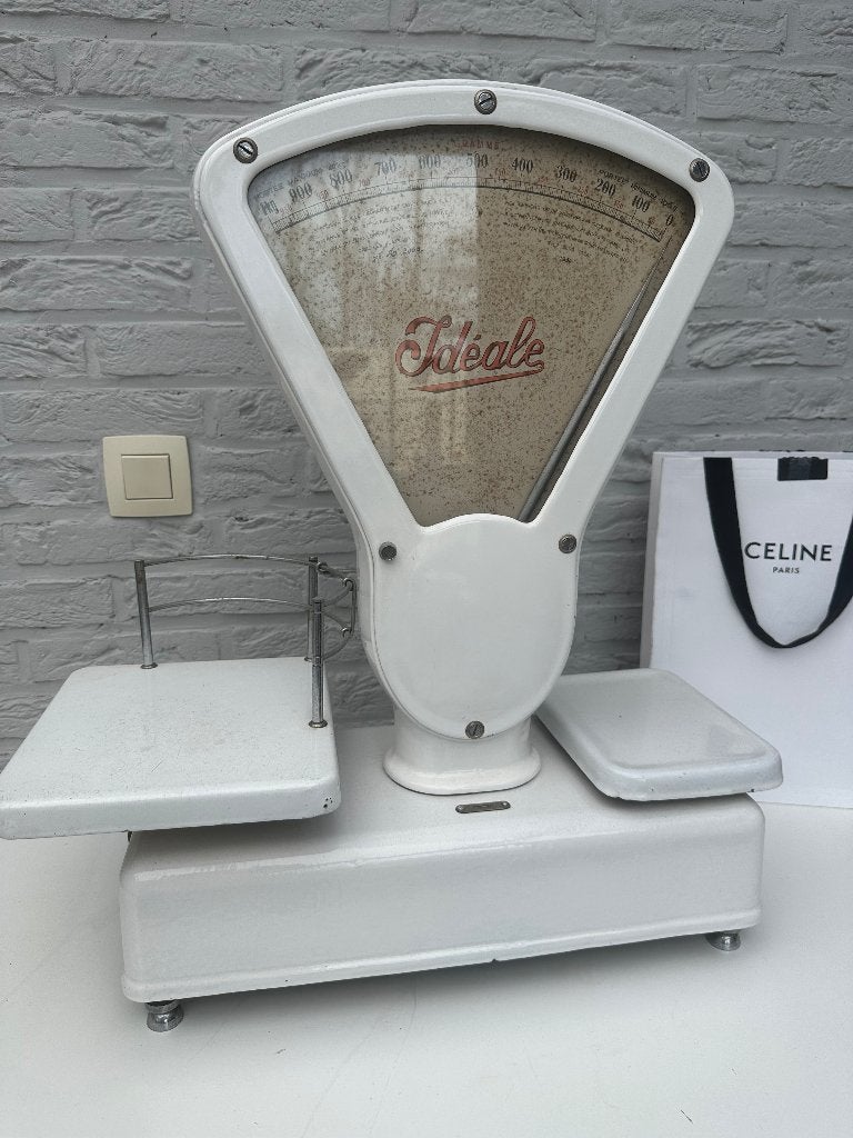 Ideale weegschaal, Elektronische apparatuur, Weegschalen, Ophalen, Zo goed als nieuw, Analoog