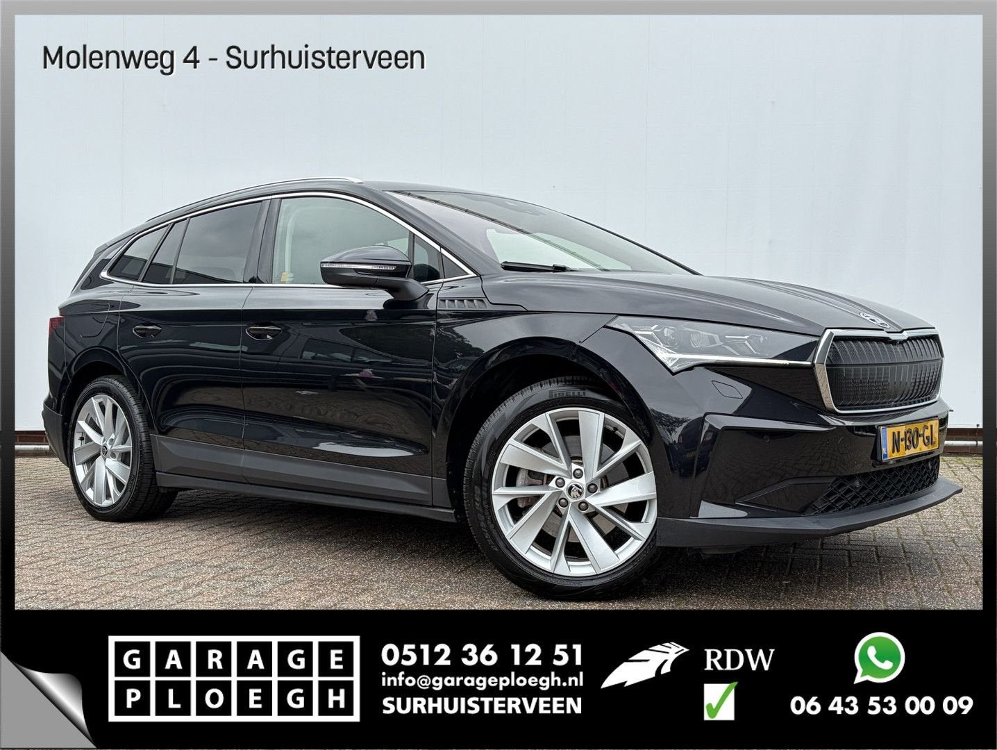 Skoda Enyaq iV 80 First Edition Soh 92% Adap.Cruise cuir Mem, Achat, Entreprise, Automatique, Electronic Stability Program (ESP)