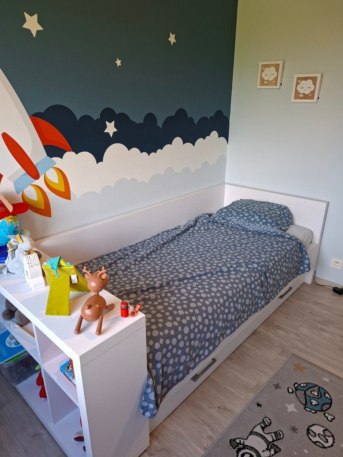 Kinder kajuitbed, Enlèvement, Comme neuf, 180 cm ou plus, 85 à 100 cm