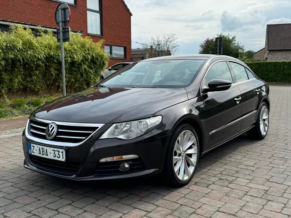 VW.Passat cc 2.0 TDI 170pk Automaat 269.000 km 10.2010., Auto's, Volkswagen, Automaat, Passat CC, Zwart, 4 cilinders