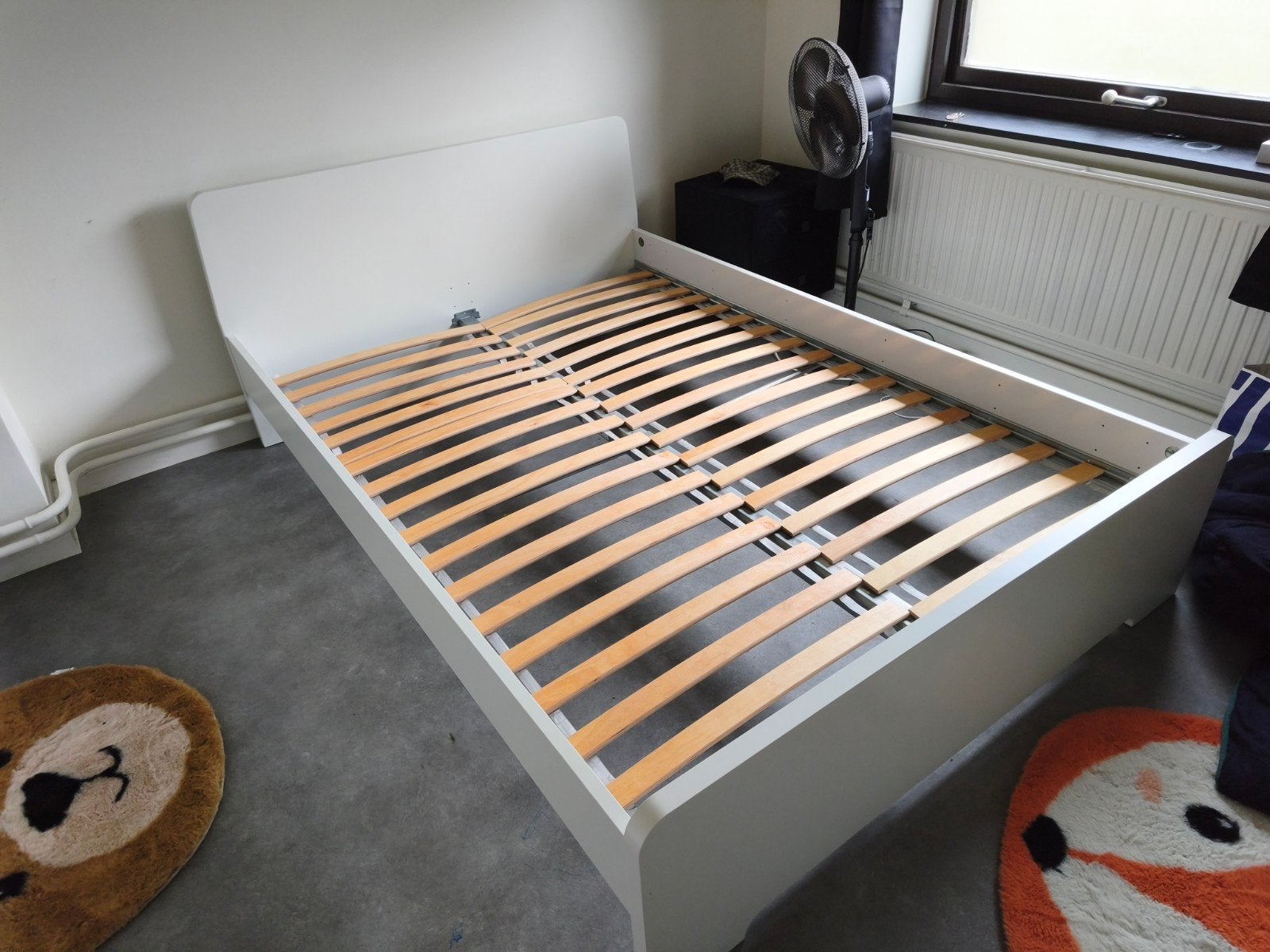 lit Ikea 140/200cm + 2 sommiers, Maison & Meubles, Chambre à coucher | Chambres à coucher complètes, Enlèvement, Utilisé, Deux personnes