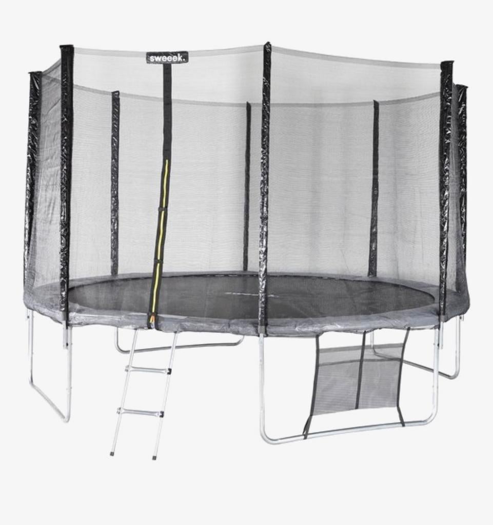 Trampoline XXL diam. 370cm, Ophalen of Verzenden, Zo goed als nieuw