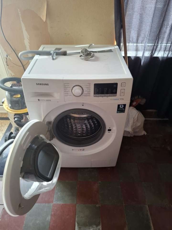 Samsung wasmachine, Elektronische apparatuur, Wasmachines, 6 tot 8 kg, Ophalen, Gebruikt, 90 tot 95 cm