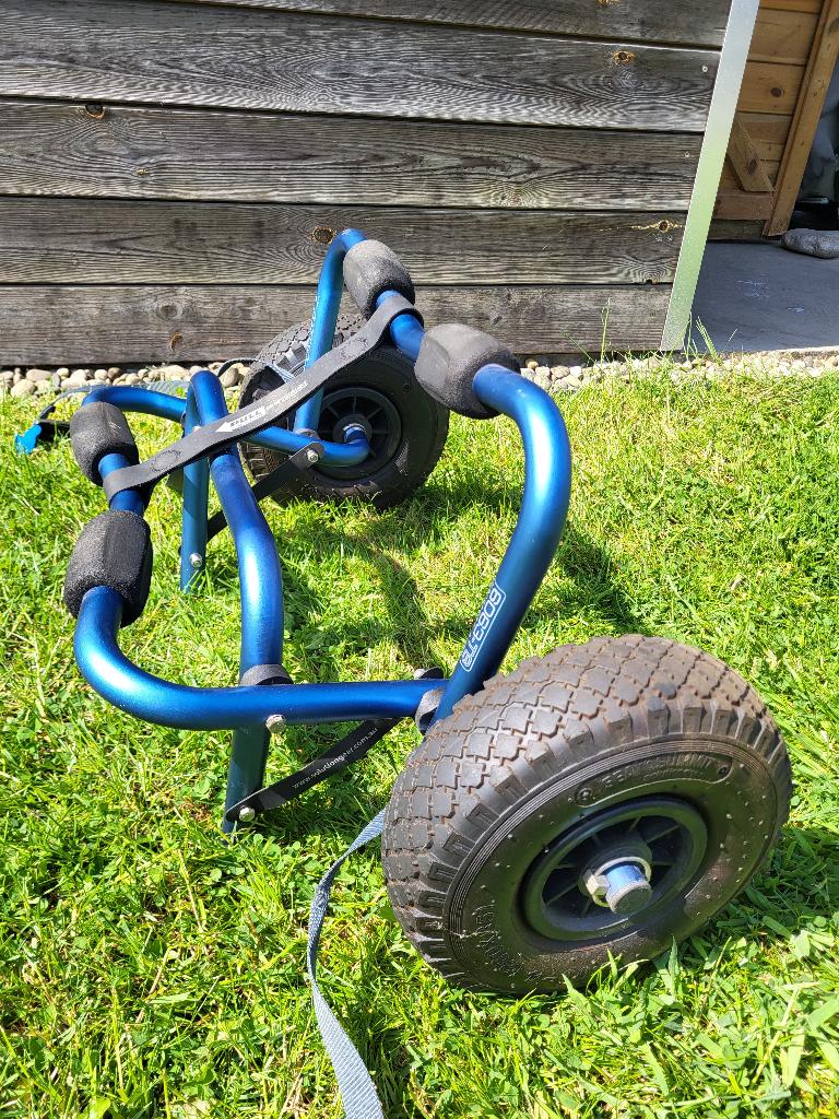 Kano transportkar - GERESERVEERD, Watersport en Boten, Kano's, Ophalen, Gebruikt, Twee personen, Overige typen