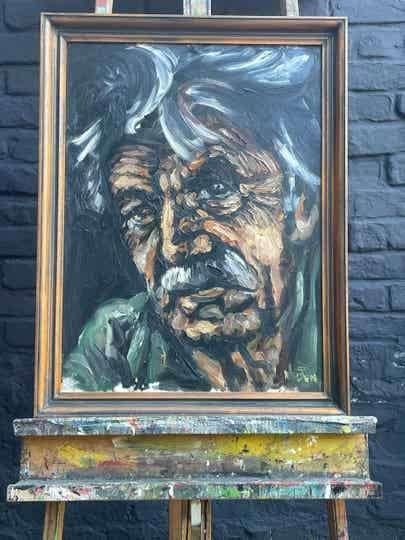 Schilderij door Nesten, Antiek en Kunst, Ophalen
