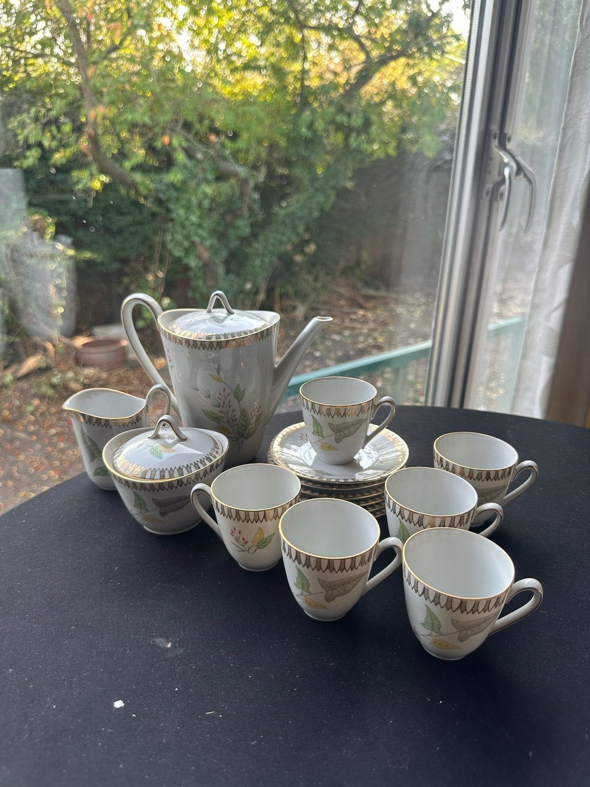 Porseleinen koffieservies - Zeh, Scherzer & Co, Ophalen