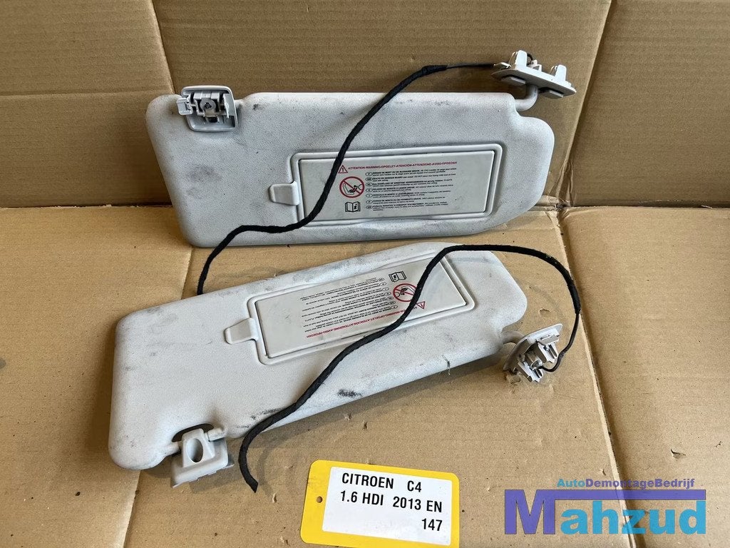 CITROEN C4 2 (NC) zonneklep links rechts 2009-2016, Info@fabrikant.eu, Citroën, Fabrikantstraat 1
1000 AA  Amsterdam, NL, Fabrikant BV