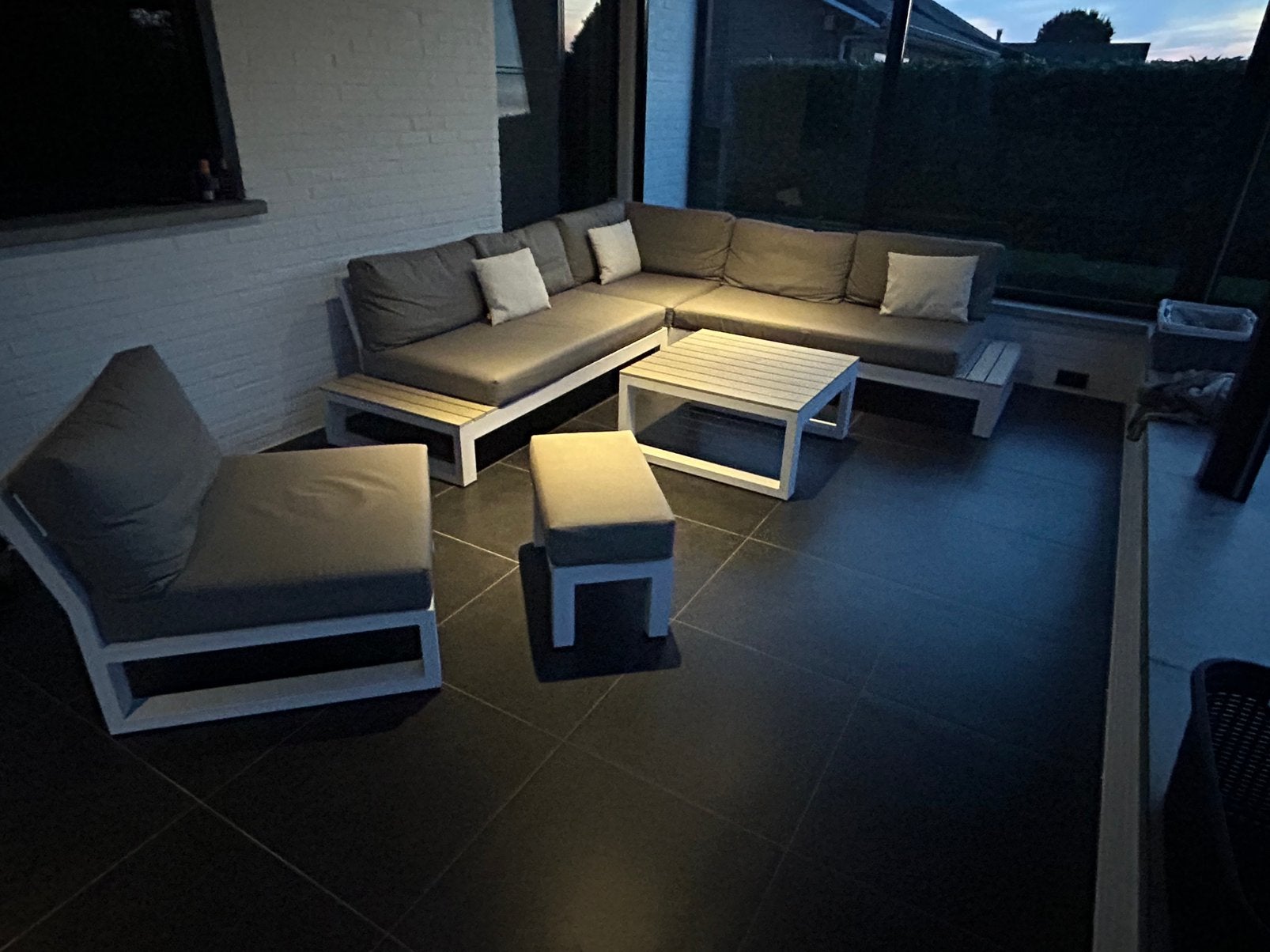 Loungeset live outdoor living, Tuin en Terras, Ophalen, Zo goed als nieuw