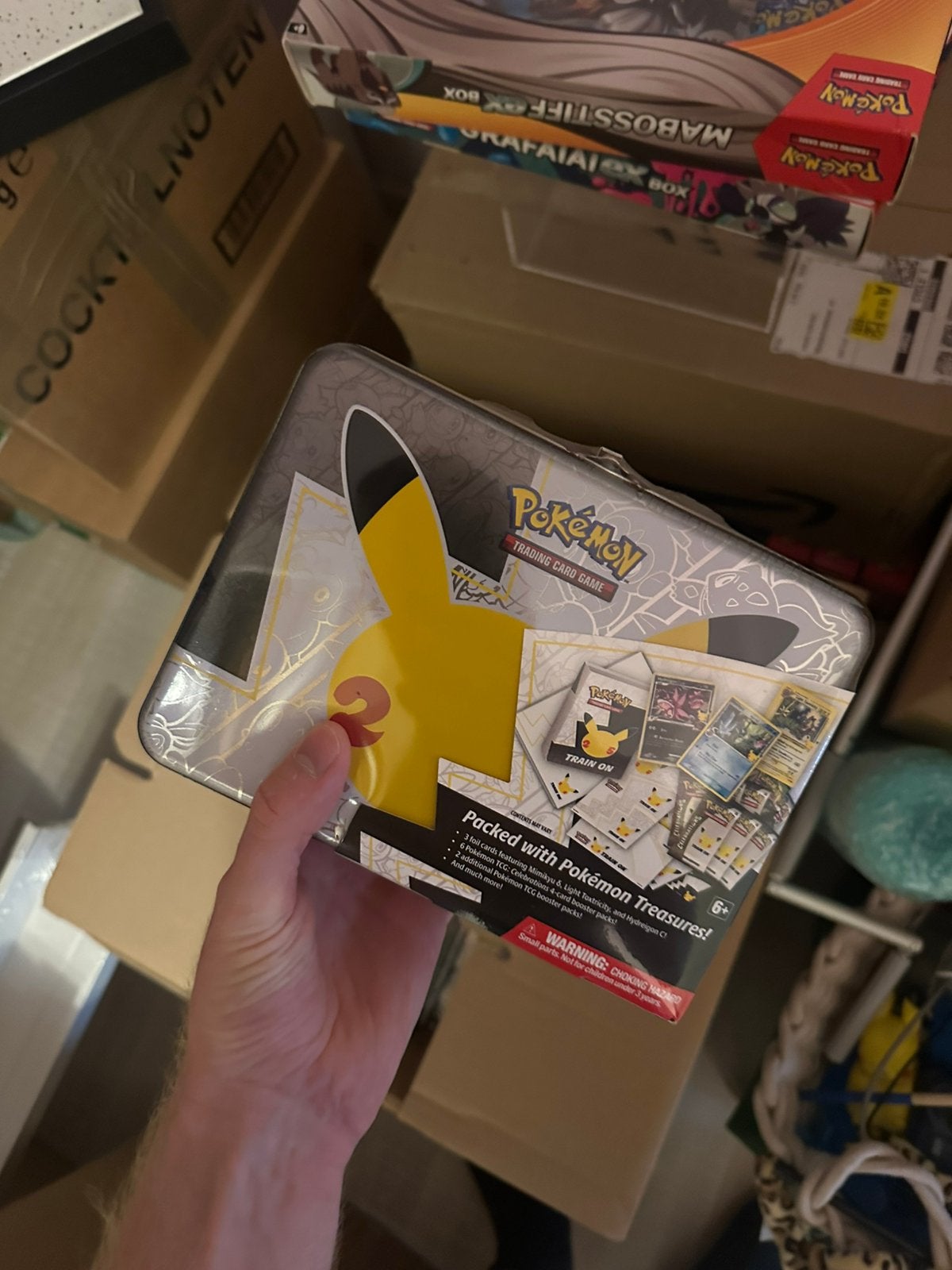 Pokemon 25th celebrations chest, Enlèvement, Neuf, Booster box