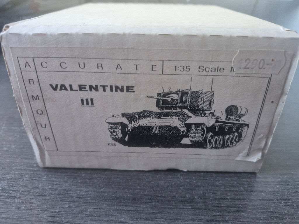 Accurate Armour 1/35 Valentine III, Overige merken, Tank, 1:32 tot 1:50, Nieuw