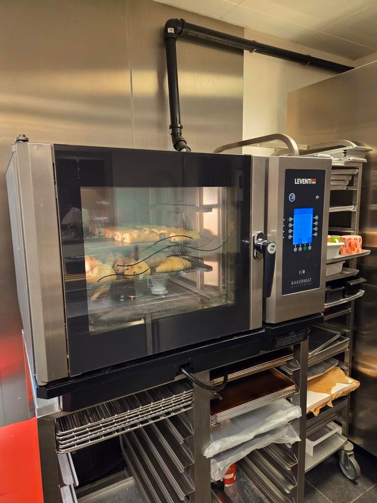 Proffesionele oven, Ophalen