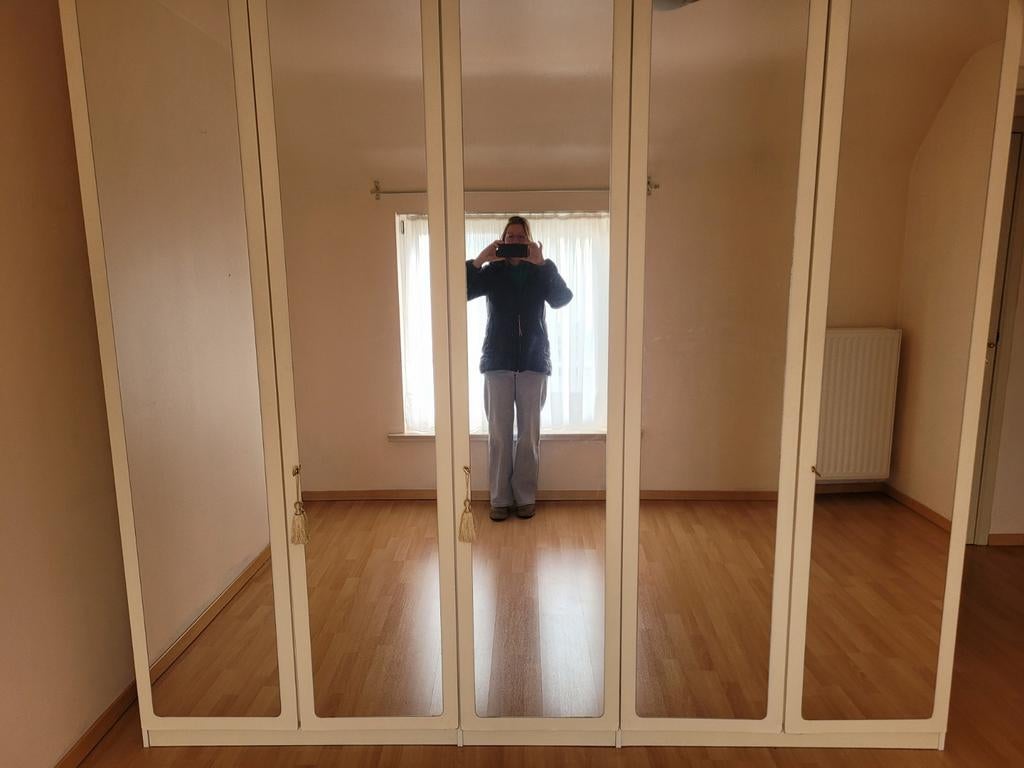 Grote ruime witte kleerkast., Huis en Inrichting, Ophalen
