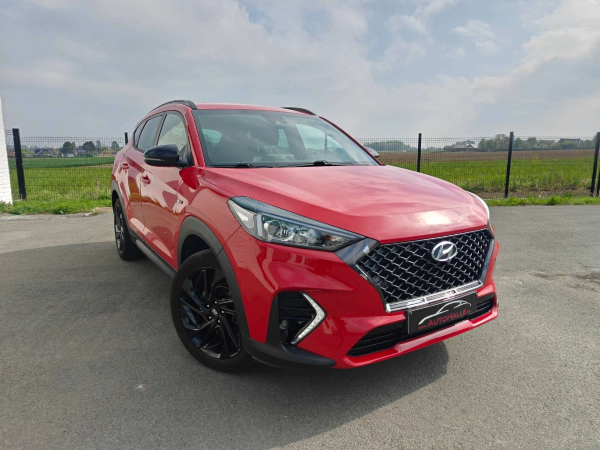 Hyundai TUCSON Tucson 1.6 T-GDi Feel N-Line - AUTOMAAT - GPS, Auto's, Automaat, Dealer onderhouden, Gebruikt, 4 cilinders