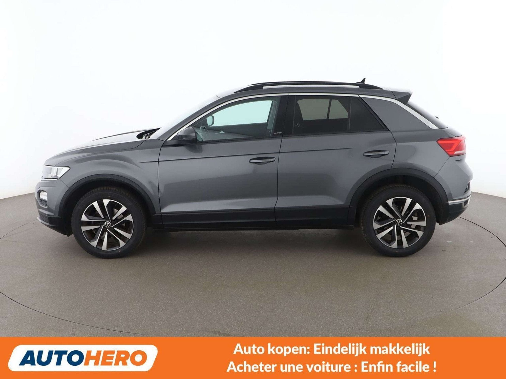 Volkswagen T-Roc 1.5 TSI ACT United, Argent ou Gris, Achat, Boîte manuelle, Noir
