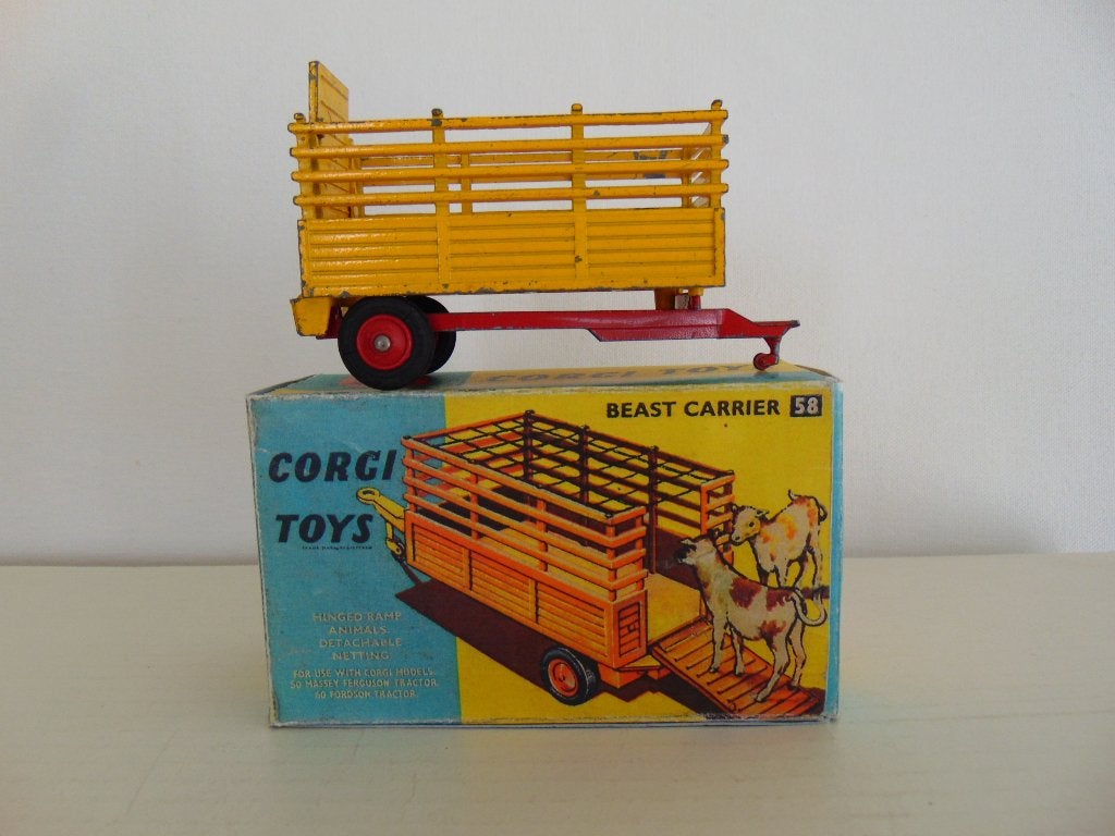 Corgi Toy Beast Carrier - 70s - 1/43, Ophalen of Verzenden, Gebruikt, Corgi
