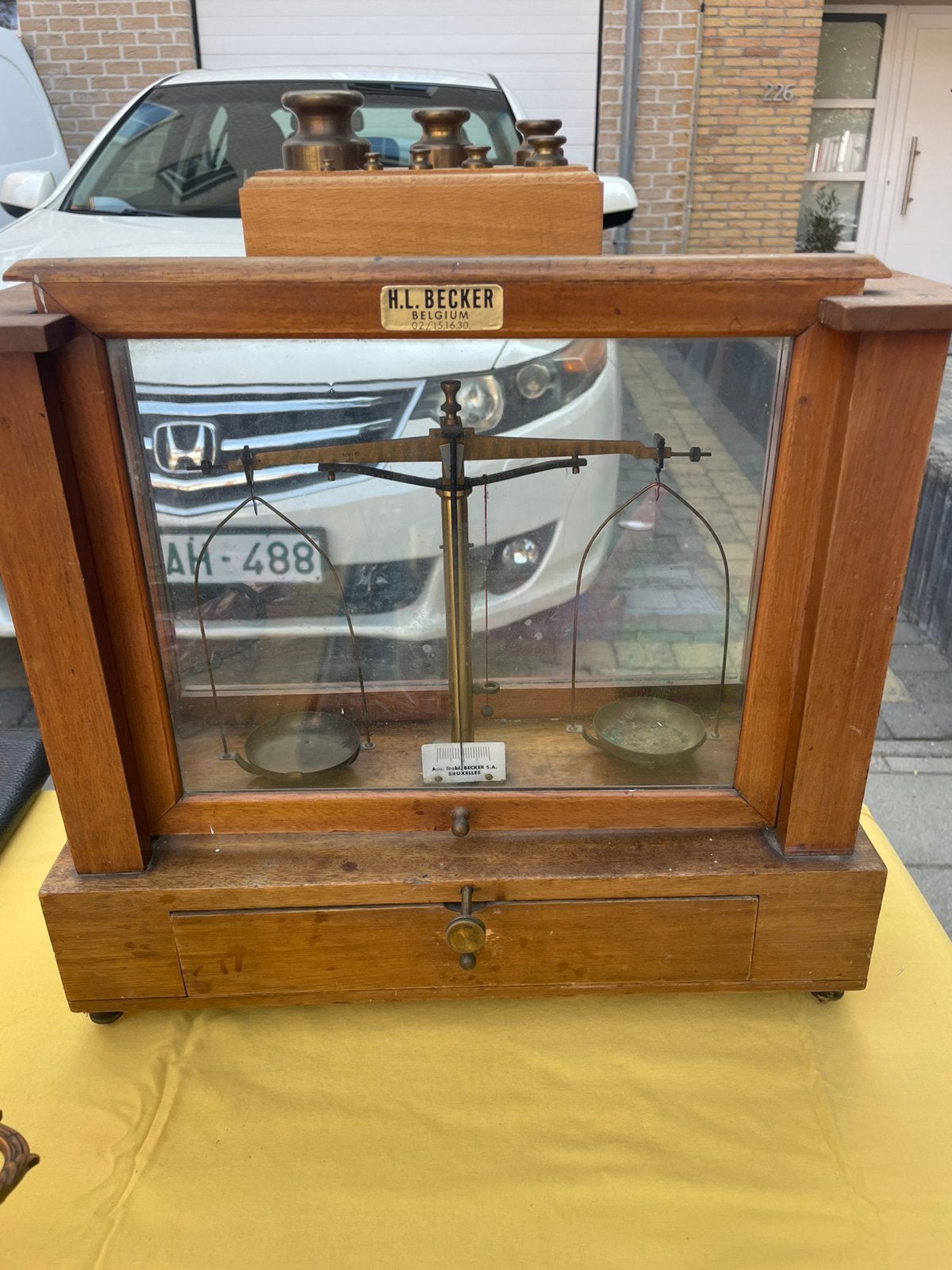 Weegschalen voor apothekers, Antiek en Kunst, Ophalen