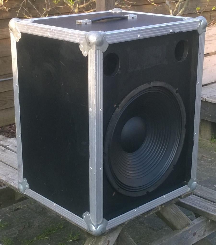 Luidspreker baskast 15 inch 250 Watt (1 exemplaar), Overige merken, Gebruikt, Subwoofer, Ophalen of Verzenden