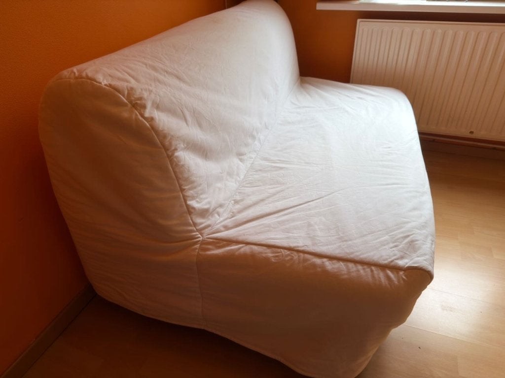 Ikea LYCKSELE 2-zits slaapbank, Huis en Inrichting, Ophalen, Gebruikt, Tweepersoons, 140 cm