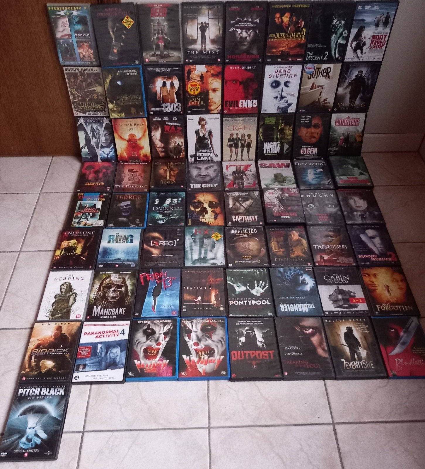 Horror dvd's, Ophalen, Vanaf 16 jaar, Nederlands, Nederlands