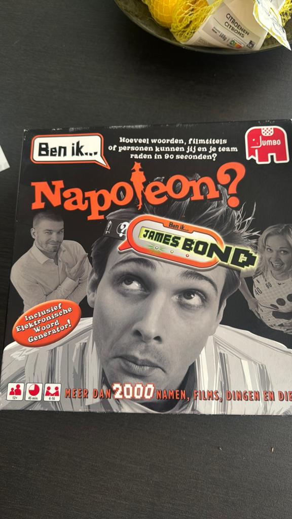 Spel ben ik napoleon, Hobby en Vrije tijd, Ophalen, Zo goed als nieuw