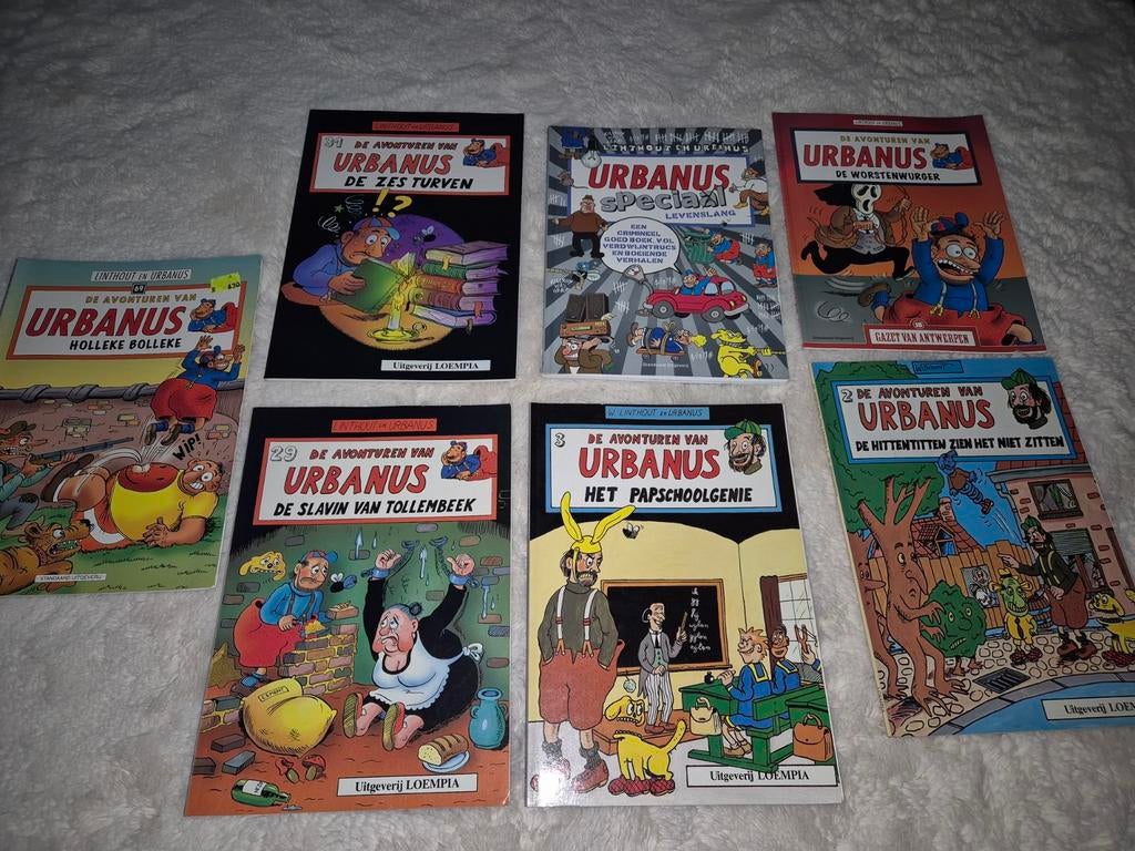 Urbanus strips, Hobby en Vrije tijd, Ophalen of Verzenden, Zo goed als nieuw