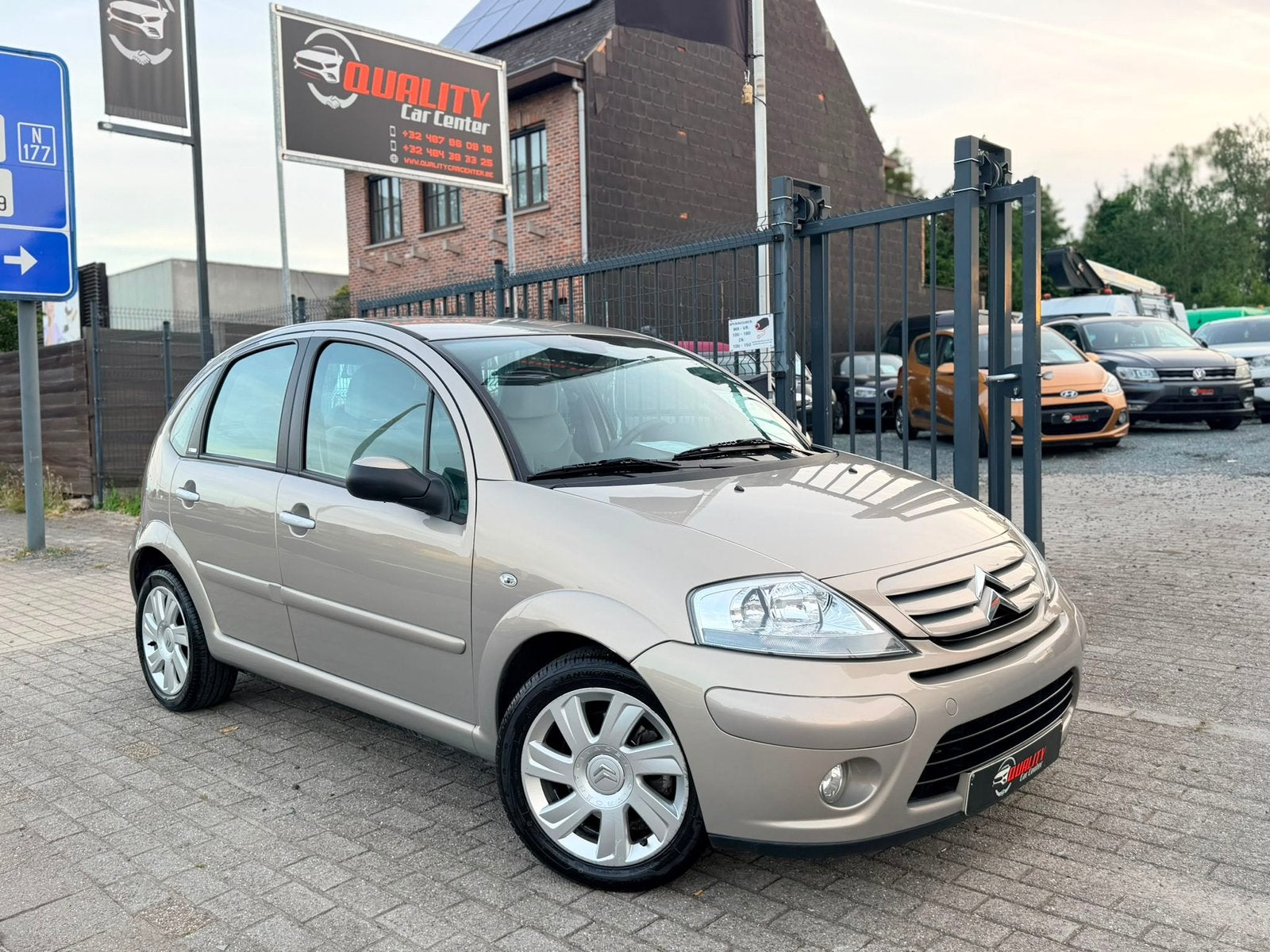 Citroen C3 Exclusive 1.6i Automaat 050000km Airco Parksen., Autos, Citroën, Achat, Entretenue par le concessionnaire, Beige, Automatique