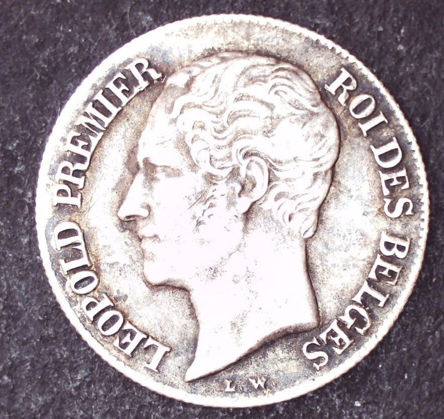 België 20 centimes, 1852, Postzegels en Munten, Zilver, Ophalen of Verzenden, Losse munt, Zilver