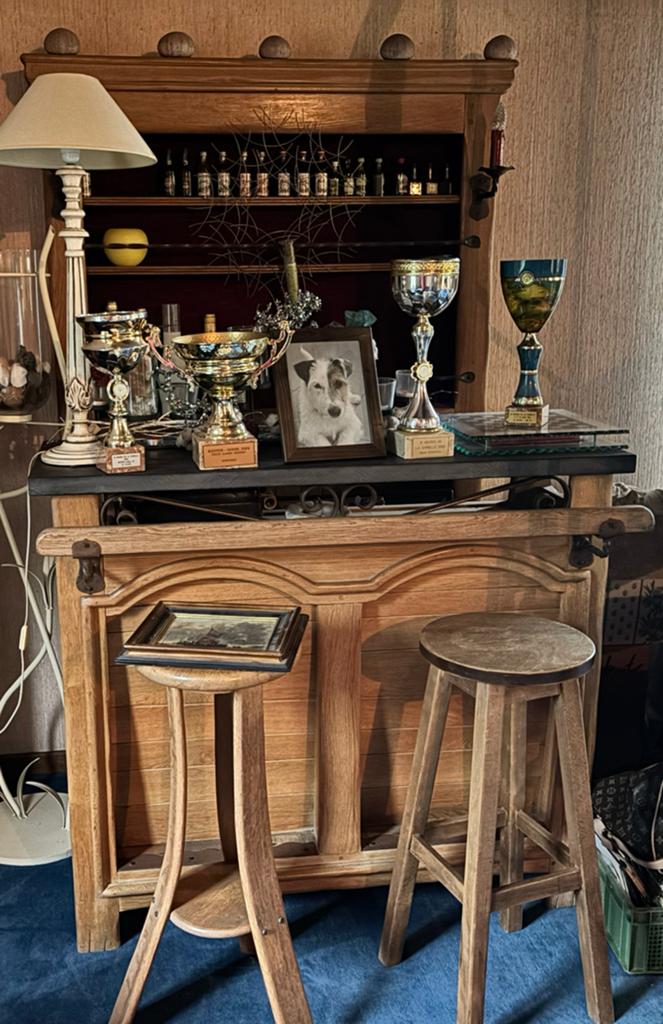 Ensemble Bar en chêne, Antiquités & Art, Antiquités | Meubles | Armoires, Enlèvement