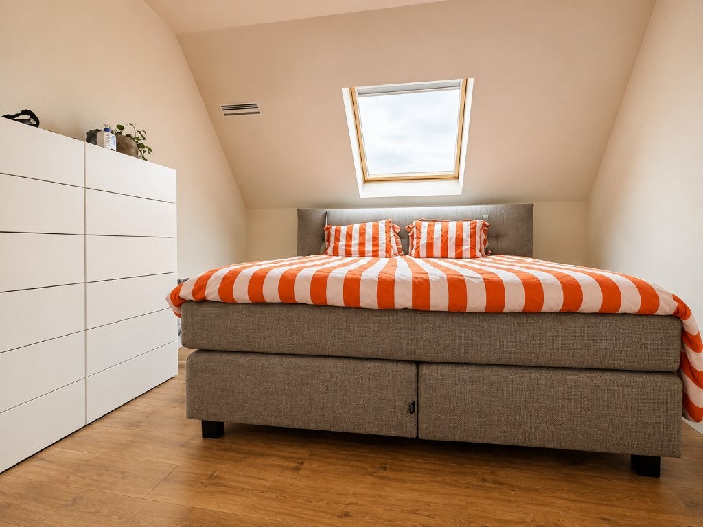Boxspring 180x200 - heel goede staat, Huis en Inrichting, Slaapkamer | Boxsprings, Ophalen, Gebruikt, Tweepersoons, 180 cm