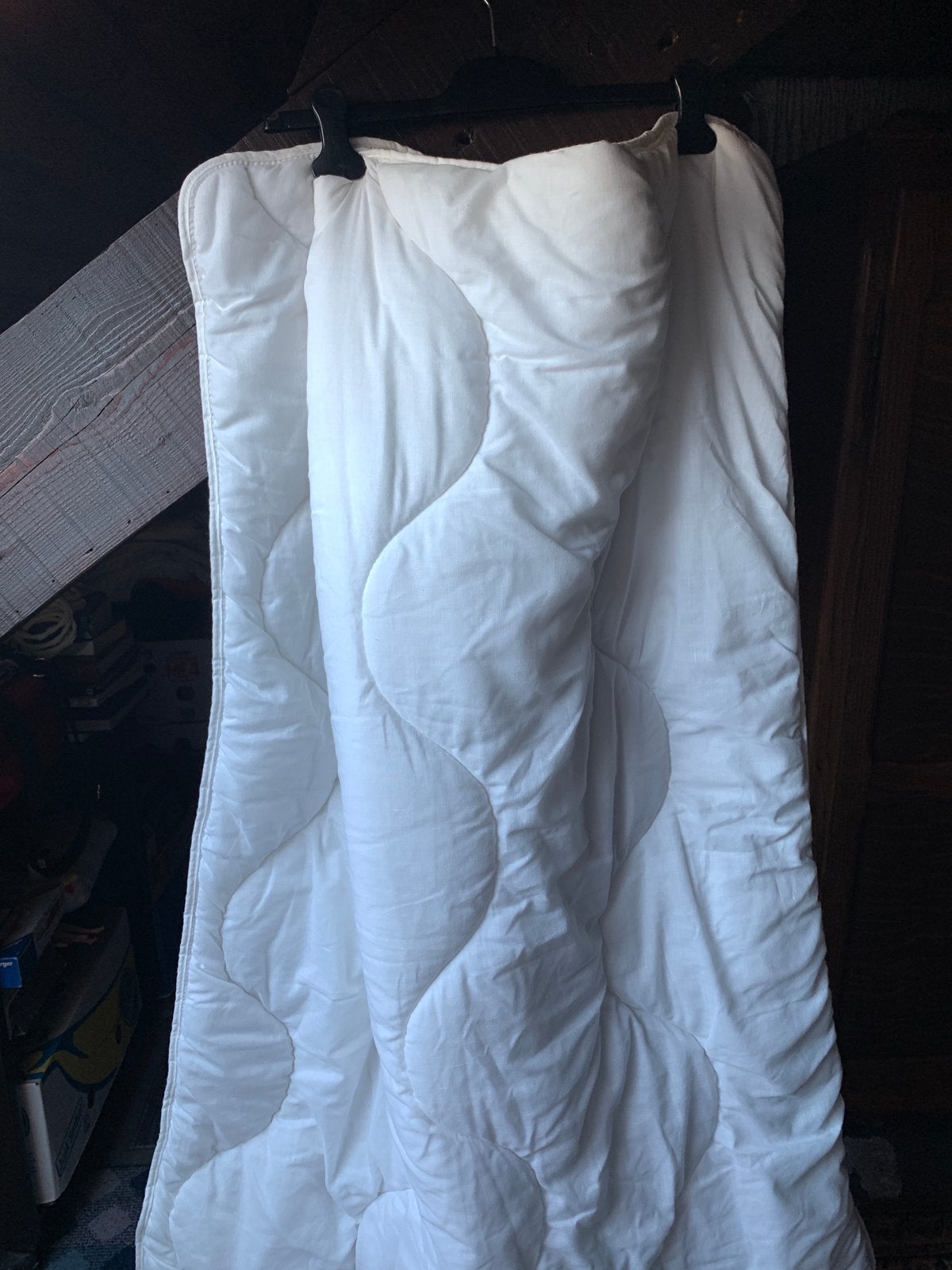 Wit dekbed met kooibed, Kinderen en Baby's, Kinderkamer | Beddengoed, Zo goed als nieuw, Deken of Dekbed, Ledikant, Wit, Jongetje of Meisje