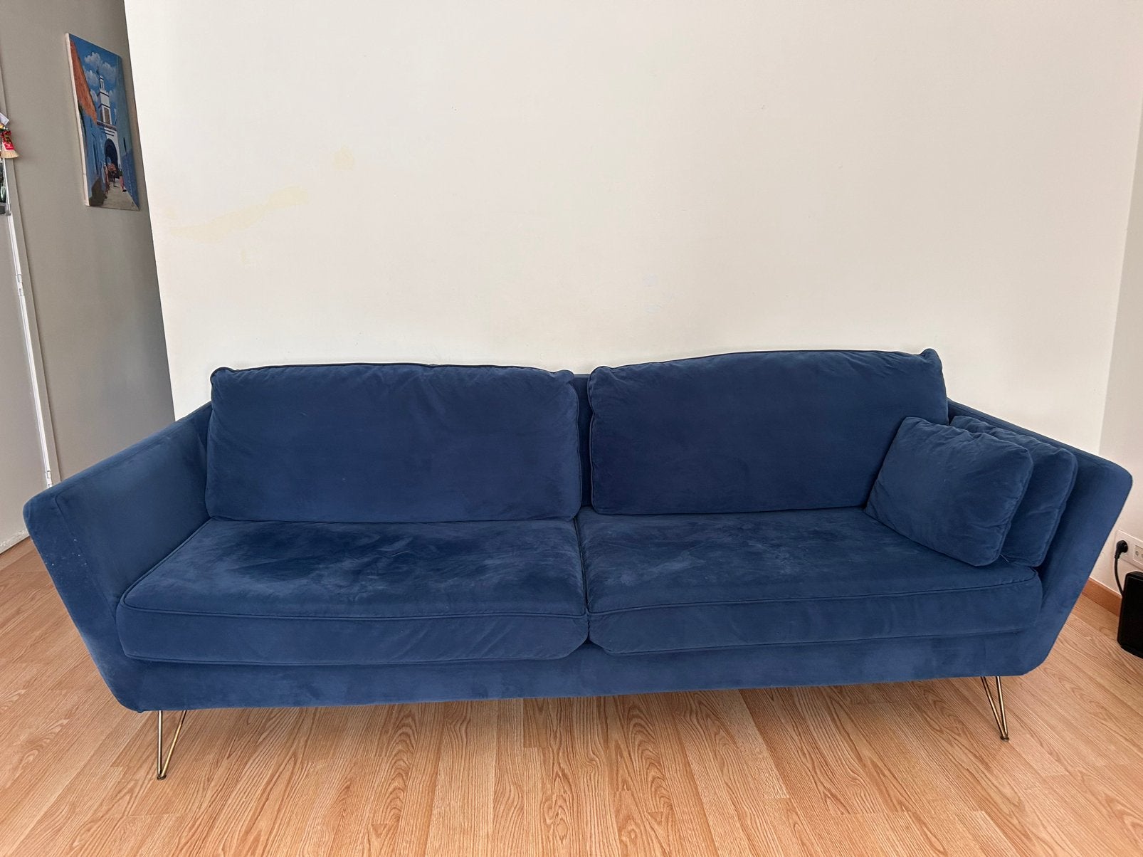 Fauteuil bleu 5 places, Enlèvement, Utilisé, Quatre personnes ou plus