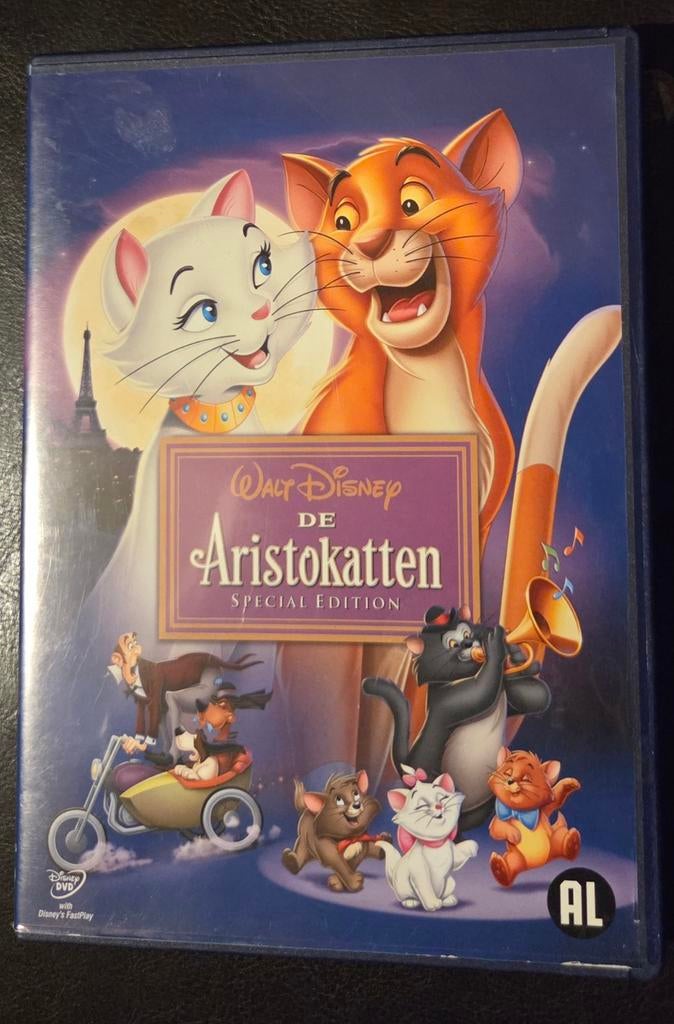 De Aristokatten: Disney Dvd, Cd's en Dvd's, Ophalen of Verzenden, Zo goed als nieuw