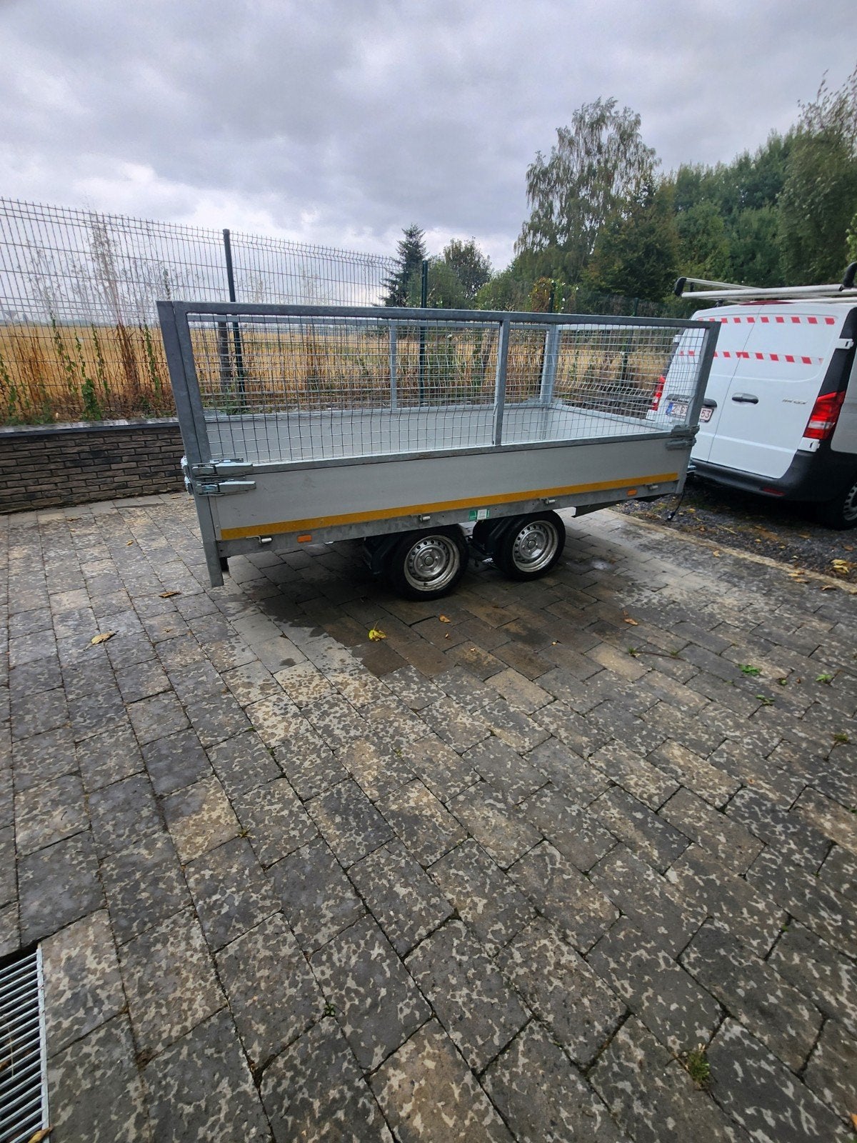remorque eduard 750kg certificat 3m10 1m60 2022, Auto diversen, Aanhangers en Bagagewagens, Ophalen