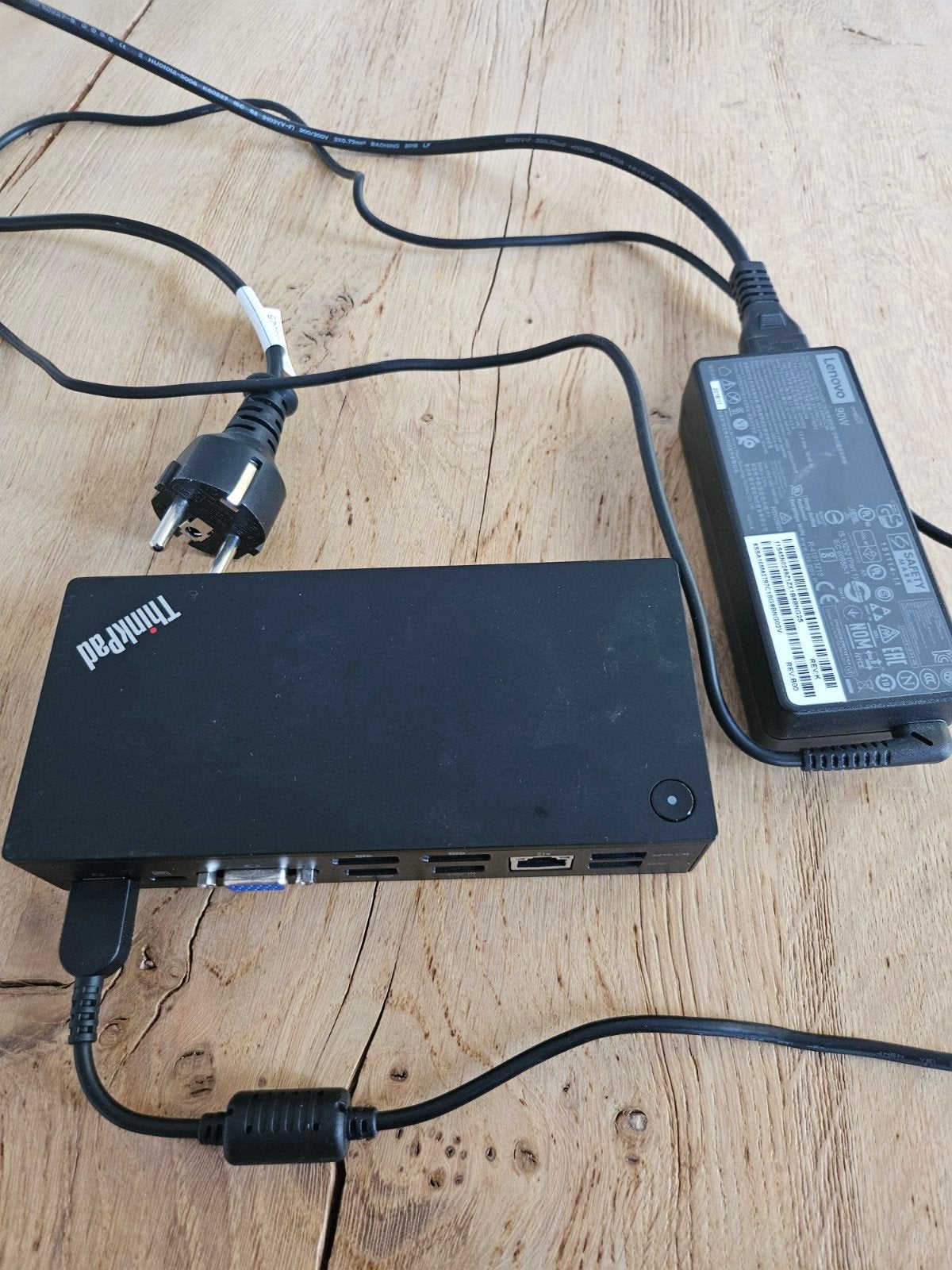 Lenovo ThinkPad docking station usb en vga, Enlèvement ou Envoi, Station d'accueil