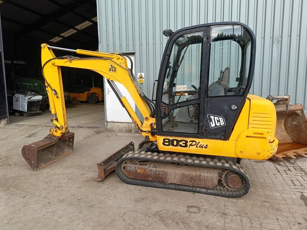 JCB 803 Plus 3 ton minigraver excavator bagger MARGE, Zakelijke goederen, Machines en Bouw | Kranen en Graafmachines, Graafmachine