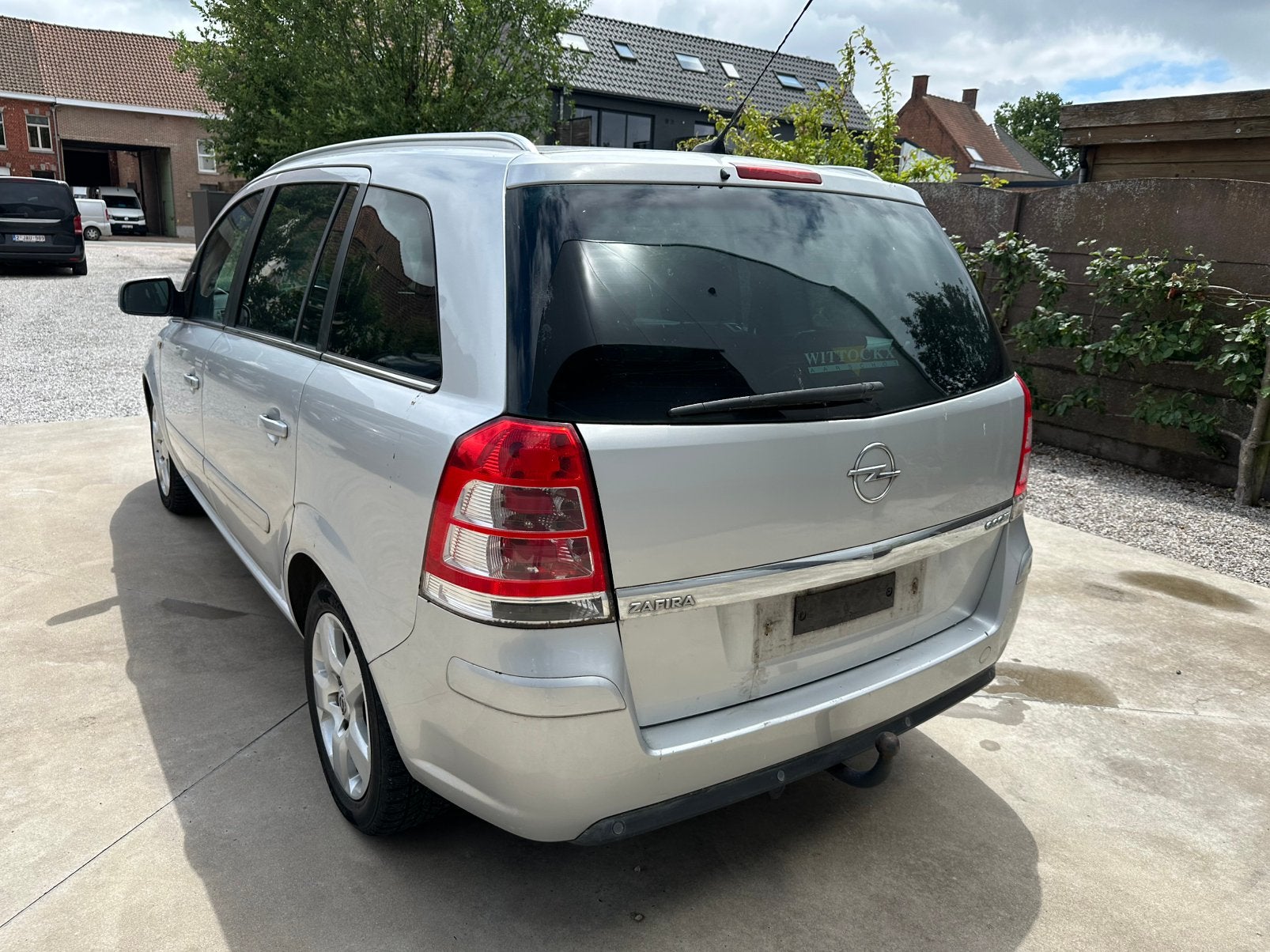 Opel Zafira/Export/1.7 diesel/7 sièges, Autos, Argent ou Gris, Achat, Entreprise, 7 places