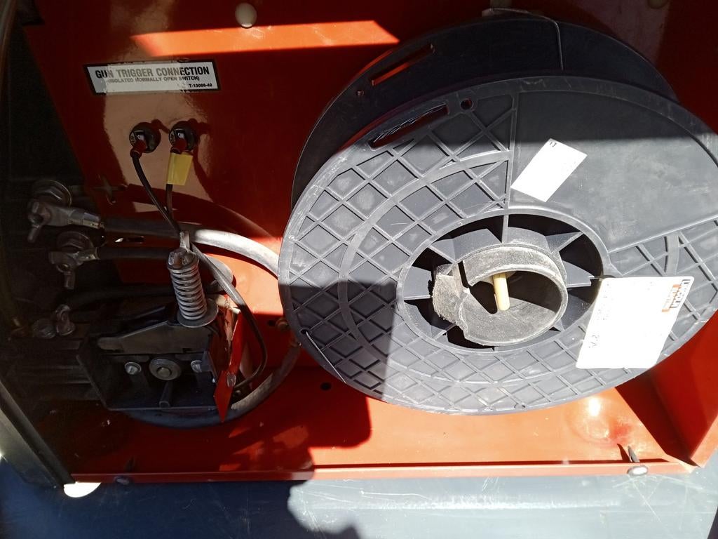 Lastpost half automaat lincoln, Ophalen