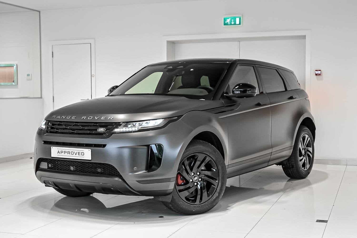 Land Rover Range Rover Evoque P160 S Matt grijs, Auto's, Automaat, 1498 cc, Parkeersensor, Zwart
