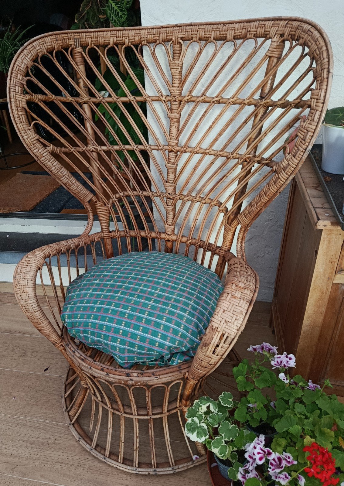 fauteuil en osier, Jardin & Terrasse, Enlèvement, Osier
