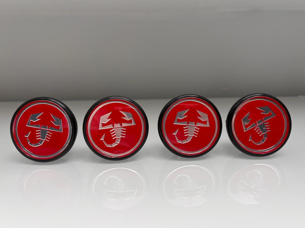 ABARTH OEM CENTERCAPS, Enlèvement