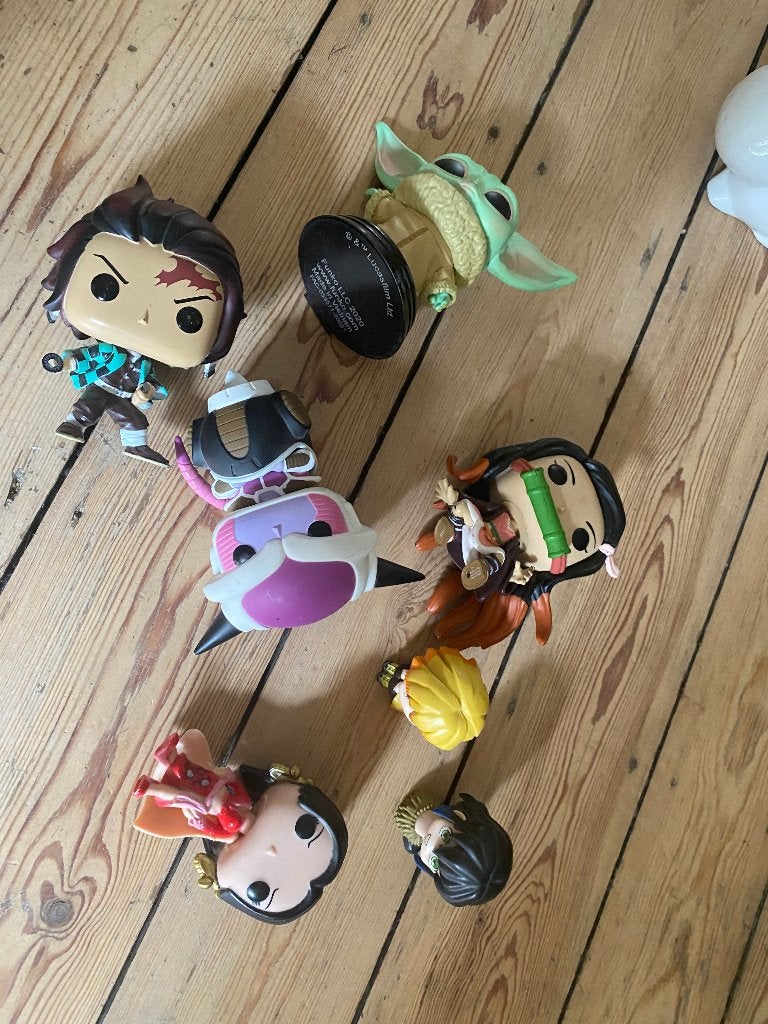 Lot de figurines Funko Pop Star Wars, Disney, manga, Enlèvement, Utilisé