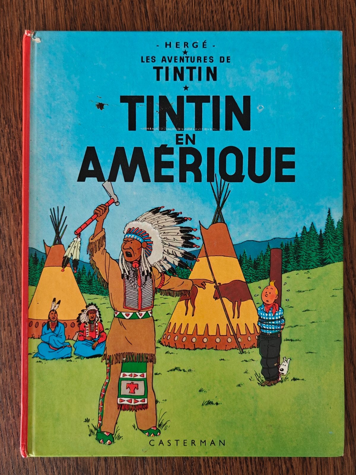 Kuifje in Amerika/Tintin the Sunflower Affair, Boeken, Ophalen