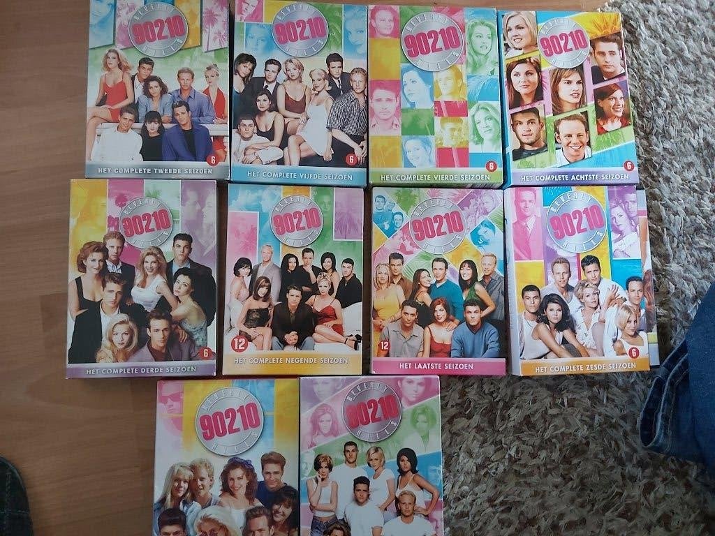 Beverly hills 90210 1 t/m. 10 compleet, Anglais, Drame, Utilisé, Enlèvement ou Envoi