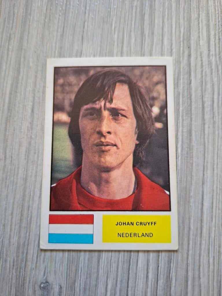 Johan Cruyff Cruijff, World Cup '74, vanderHout, Panini like, Verzamelen, Verzenden