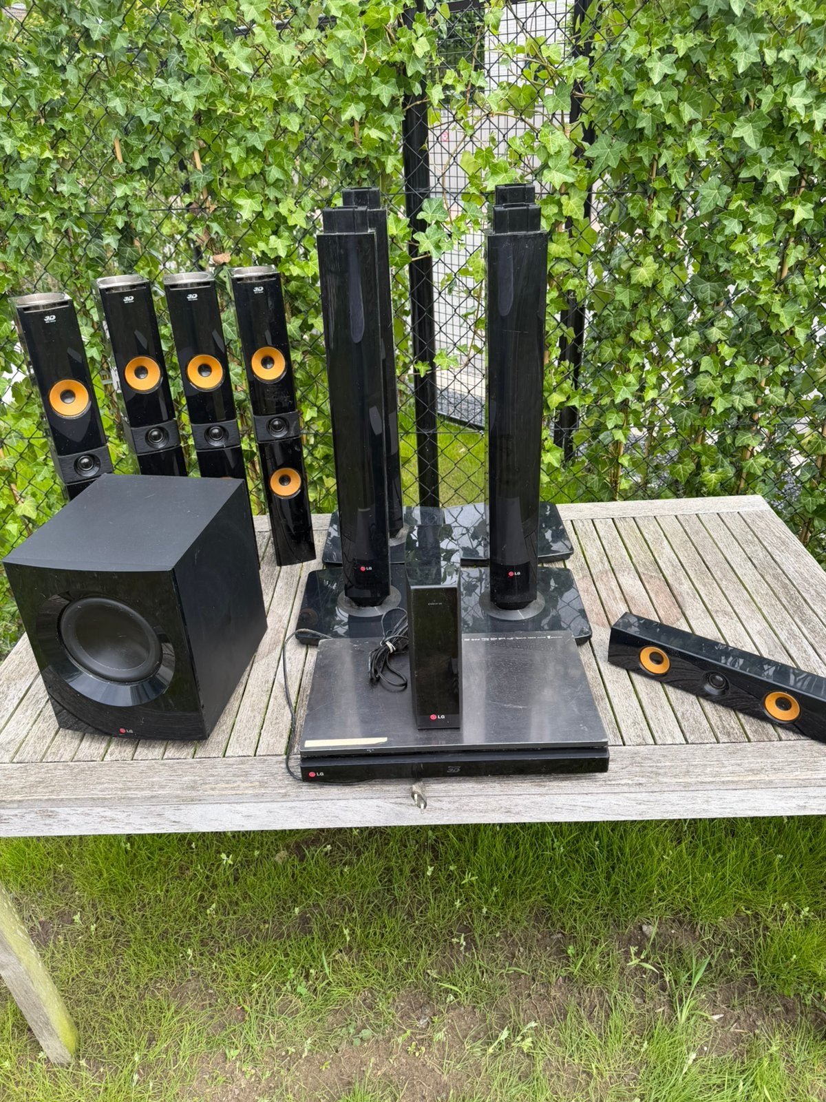 Lg surround met blu ray speler, TV, Hi-fi & Vidéo, Enlèvement, Comme neuf