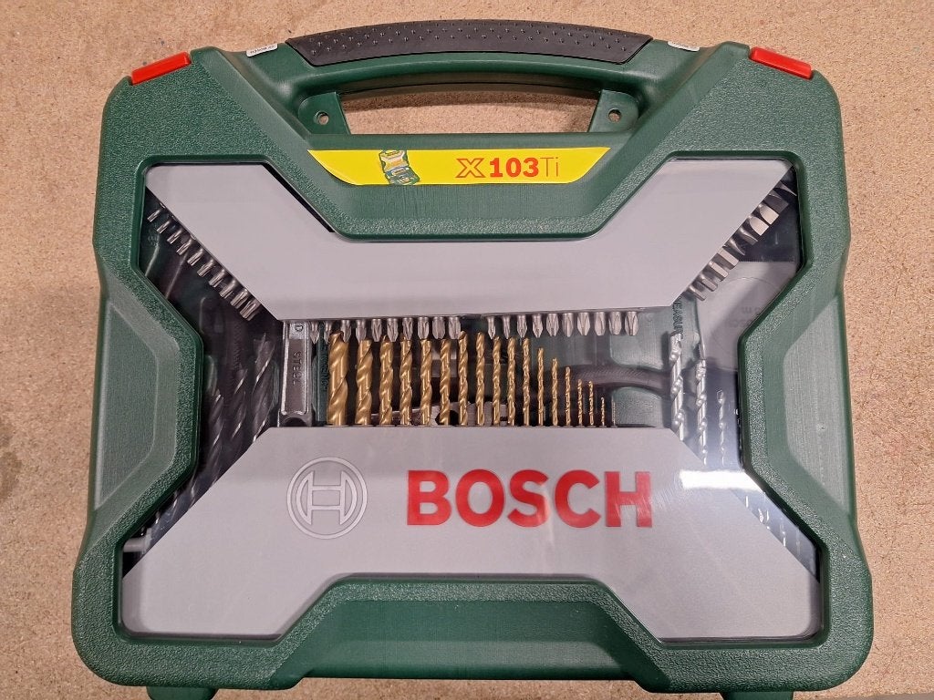 Kit de perceuses Bosch X103Ti, Enlèvement, Remplie, Neuf