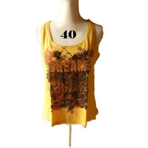(4) -top femme t. 40 jaune - urban -, Kleding | Dames, Topjes, Maat 38/40 (M), Geel, Ophalen of Verzenden, Zo goed als nieuw